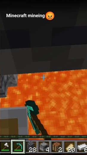 mineing in😡 #minecraft