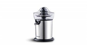 Blaupunkt 130W Citrus Juicer With Stainless Steel Body, Cone And Filter, Drip-Stop Spout, Compact Design, Easy Clean Removable Parts, Dust Cover Lid, Quick Juicing For Oranges, Lemons And Limes PCJ613