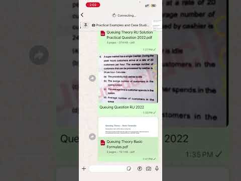 Queuing Theory Basic Formulas