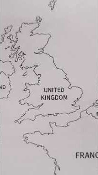 Europe Continent map #europetravel #geography #ytshorts #shorts #uk #france #germany #spain