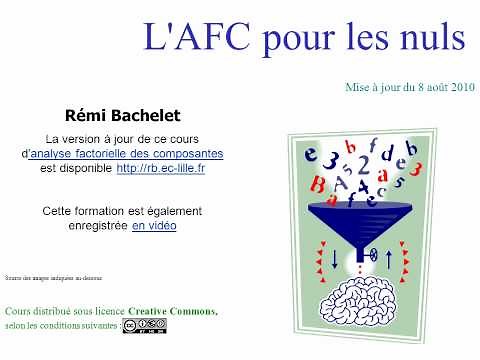 Analyse Factorielle 1/6
