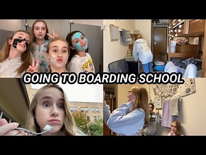BOARDING SCHOOL MOVE IN DAY 2020!! (im movin out)