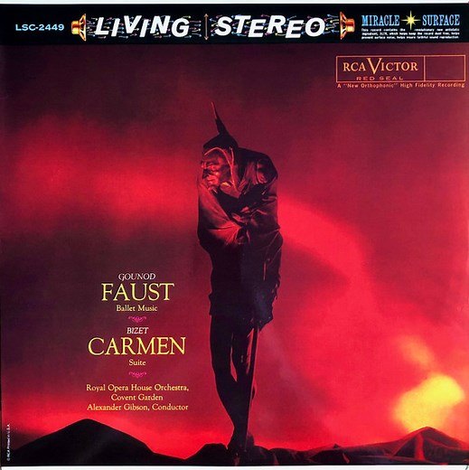 Gounod / Bizet - Royal Opera House Orchestra, Covent Garden, Alexander Gibson - "Faust" Ballet Music / "Carmen" Suite