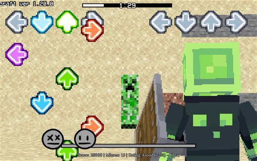 【fnf X 我的世界】Craft And Build' - V1全流程