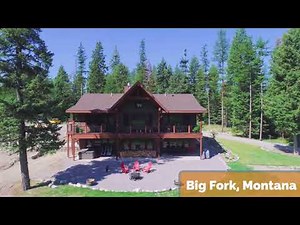 EverLog Siding Home In Big Fork, Montana
