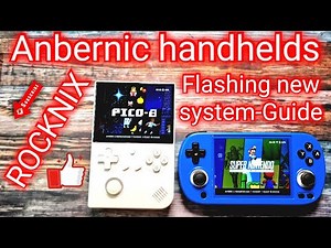 Rocknix installation guide Anbernic RG40XXH V RG35XXH I H700 Handhelds in 2025