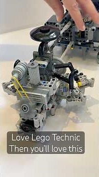 Realistic Citroen 2CV Lego Engine #lego #automobile #legotechnic