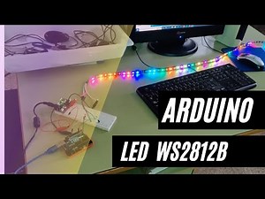 📟 Arduino | Tira de LEDs RGB (WS2812B) | Tutorial