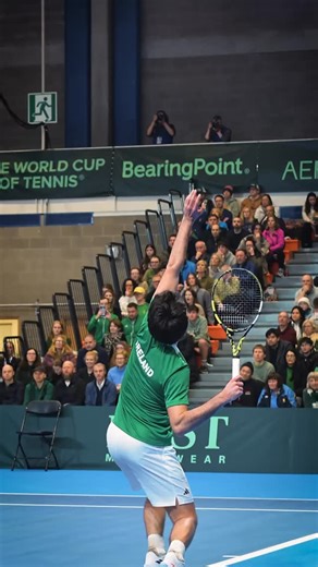 SIMPLY INCREDIBLE 🤯🇮🇪 Ireland’s @peter.buldorini emerges the set 1 winner in a GRUELLING battle against Taym Al Azmeh of Syria! #daviscup #tennisireland #gameofyourlife #sportireland | Tennis Ireland