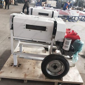 [Hot Item] Hemp Textile Decorticator Machine with Diesel Engine or Motor