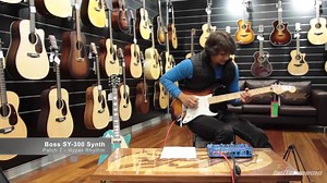 It's #Boss #SY300 week at Better Music and to celebrate we're showcasing our top 5 sounds, one a day for the next 5 days. Today it's patch 7- Hyper Rhythm. The SY-300 guitar synth can be used with all your guitars right away, with no special pickup required—just plug and play! Want more SY-300? Watch our review: http://bit.ly/1Ef8UAU Read it: http://bit.ly/1JwxKwD Buy it: http://bit.ly/1DEdtoy | Better Music