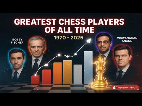 The Greatest Chess Players of All Time | A Bar Chart Race 1970-2025