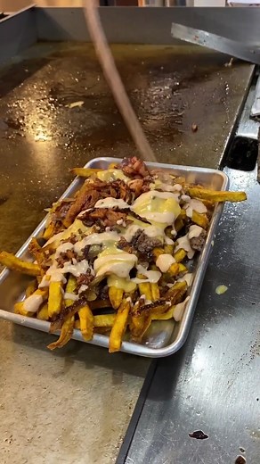 Delicious Loaded Fries Recipe from Dyckman Dogs in NYC!