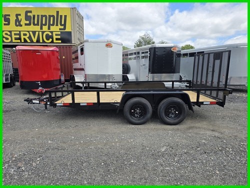 2026 Down 2 Earth Trailers 7616 Tandem Axle Utility Trailer Landscape Trailer | eBay