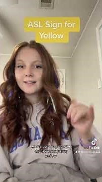 Learn How To Sign Yellow in ASL for Beginners | American Sign Language #shorts
