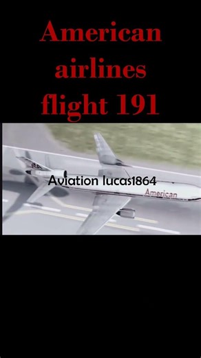 American Airlines Flight 191 Crash Animation