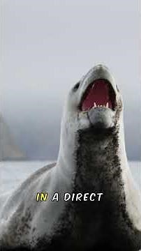 Leopard Seal Battles Emperor Penguin In Antarctica's Icy Waters