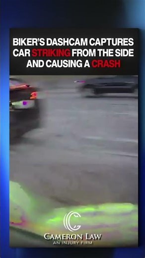 CAUGHT ON GOPRO: Car Causes Vicious Motorcycle Accident (Las Vegas)