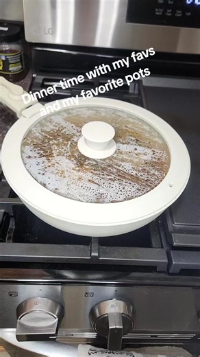 Still under 45.00! Non stick white ceramic and so easy to clean! #whatsfordinner #chickenmarsala #mashedpotatoes #bestchristmaspresentever #tiktokshop