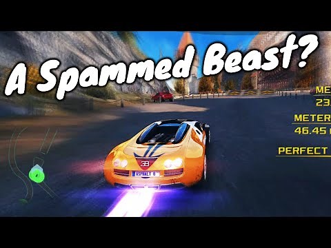 A Spammed Beast! | Asphalt 8 Bugatti 16.4 Grand Sport Vitesse Multiplayer Test After Update 50