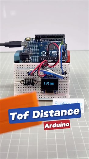 Laser Precision with Arduino VL53L0X Distance Sensor