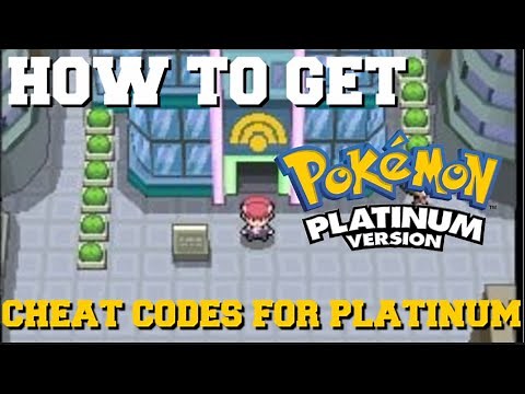 HOW TO GET CHEAT CODES FOR POKEMON PLATINUM FOR DESMUME & ANDROID