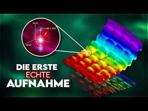 The photo that shows light as both a particle and a wave