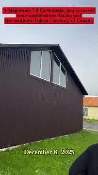 Massive Earthquake Strikes Alaska — Footage is Absolutely Terrifying 😳🌎