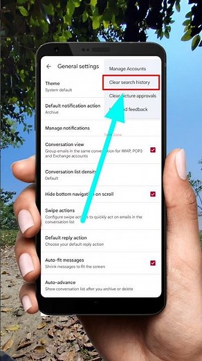 🗑️ Clear Gmail Search History in Seconds! | Tech Zone #shorts