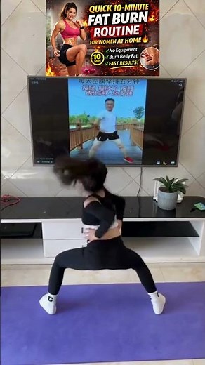 Quick 10 Minute Fat Burn Routine for Women at Home 🔥