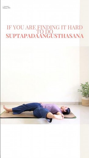 How to Do Supta Padangusthasana | Yoga for Beginners | Yoga with Archana Alur