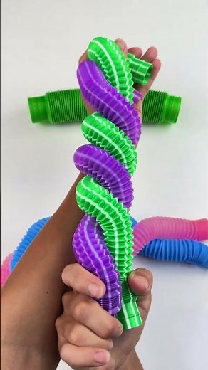 Relaxing HOK Style and Creating ASMR Sound POP-TUBE #satisfyingvideos #relaxing #oddasmr #poptubes