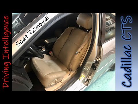 How to Remove Front Passenger & Driver Side Power Seats: 1st Gen '03-'07 Cadillac CTS & CT- V