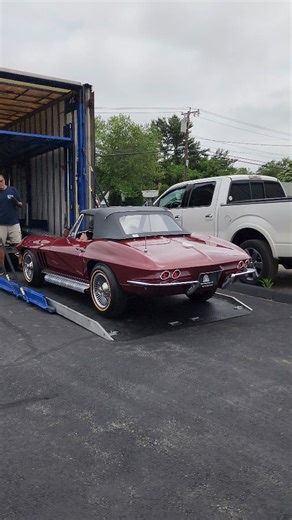 4.2K reactions · 54 comments | Our 1965 Chevrolet Corvette L76 Convertible was picked up and headed to its new owner! #chevrolet #Corvette #Chevy #chevroletcorvette #c2corvette #c2 #musclecar #classiccars | MS Classic Cars | Facebook