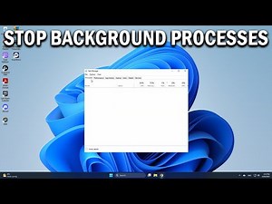 How To Stop Background Processes in Windows 11/10 - Easy Fix