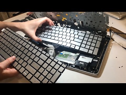keyboard REPLACEMENT hp pavilion (1500 series, 15-cc, 15-cs, 15-cr) TRICKY