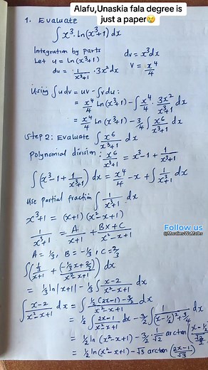 Mastering Integration by Parts in Engineering Mathematics