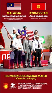 Malaysia Wins Gold Medal in Traditional Archery Competition