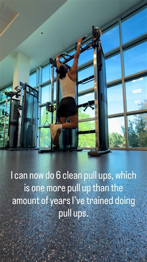 I DID 3x6‼️it would be kind of pathetic if I couldn’t do more than 6 pull ups after 5 years