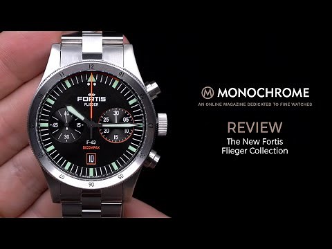 REVIEW: The New Fortis Flieger Collection (F-43 Bicompax, F-43 Triple-GMT and F-39/F-41 Automatic)