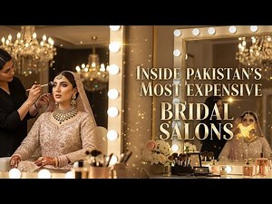 “Inside Pakistan’s Most Expensive Bridal Salons | Celeb-Level Glamour”