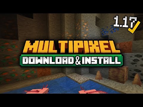 MultiPixel Texture Pack 1.17 / 1.17.1 Download & Install Tutorial • Bedrock & Java