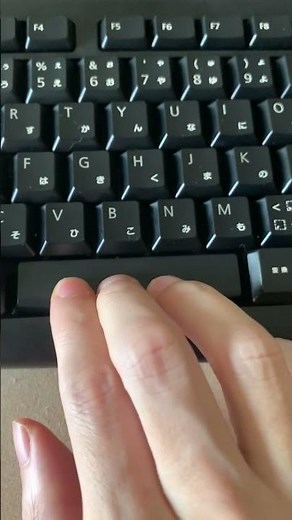 スペースキーの取り付け方 針金 キーボード