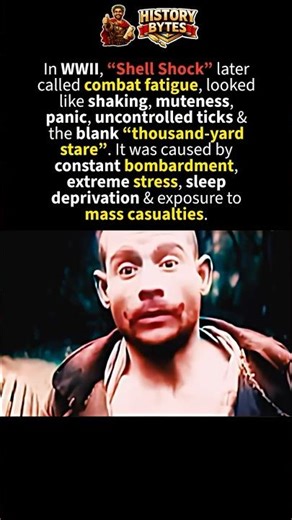 The Thousand-Yard Stare in WWII #shorts #facts