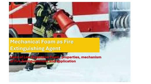 Understanding Mechanical Foam in Firefighting | Uses, Properties Foam Types (IS 4989:2006 Guide) | Mihir Kumar