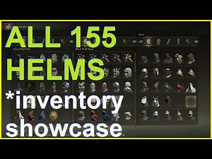 Elden Ring - All NON-DLC Helms - Inventory Showcase - No commentary