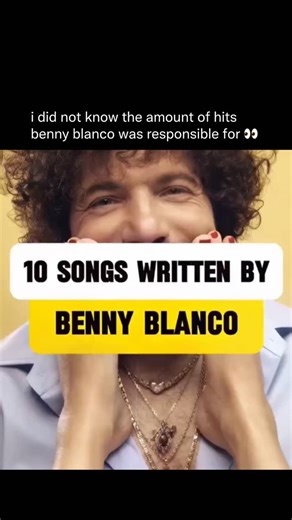 Memes on Instagram: "I did not know this (@itsbennyblanco musicbreeze_/TT) Benny Blanco is arguably the most influential invisible force in modern pop music, having architected the soundtrack of the last two decades with an astounding 29 number-one hits. His catalog reads like a definitive list of the Billboard Hot 100’s greatest successes, featuring writing and production credits on ubiquitously famous tracks like Katy Perry’s “Teenage Dream,” Rihanna’s “Diamonds,” and Justin Bieber’s “Love You