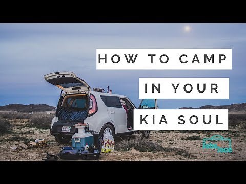 How to Sleep or Car Camp in a Kia Soul : With Instructions