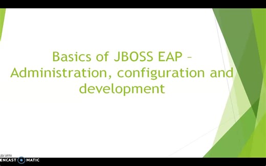 Udemy - JBOSS EAP Basics-Administration,configuration & development 2020-05