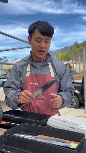 2.4K views · 16 reactions | This Shun Kiritsuke goes for $170 #knifesharpening #japaneseknives | Steven Sharpens | Facebook